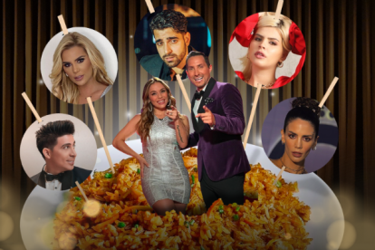 Participantes y presentadores de Desafío a la Fama.