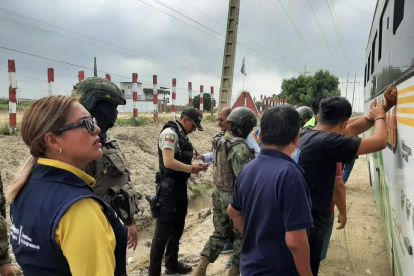 Control. Luego del incremento de muertes violentas se ha incrementado la periodicidad de los operativos de seguridad.