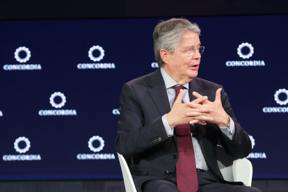 El presidente de la República, Guillermo Lasso.