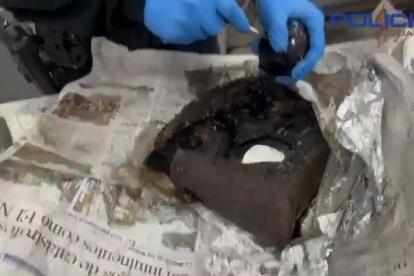 Hallazgo. La Policía Nacional realizó un operativo llamado "congelados".