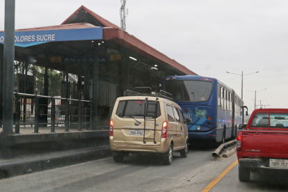 Esta infracción fue registrada en el kilómetro 7.5 de la vía Daule.
