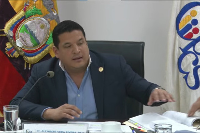 El presidente Alemebrt Vera dijo que están a la espera de la decisión de la Corte.