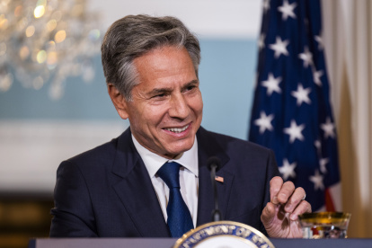 Foto de archivo del secretario de Estado de EE.UU. Antony Blinken.
