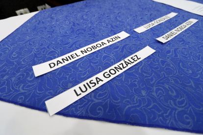 Sorteo público, llevado a cabo el 26 de septiembre de 2023, para definir el Orden de Ubicación e Intervención de los candidatos durante Ecuador Debate 2023, Segunda Vuelta.