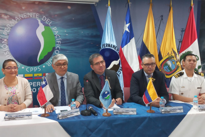 La Comisión Permanente del Pacífico Sur con delegados de Chile, Colombia, Ecuador y Perú
