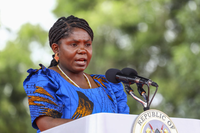 La vicepresidenta de Colombia, Francia Márquez, quien exigió la pasada semana "respuestas y resultados concretos" ante la grave situación de violencia e inseguridad en el departamento del Cauca (suroccidente).