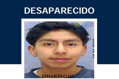 Estuvo patinando, en el sur de Quito, pero no ha vuelto a casa. Su familia lo extraña.