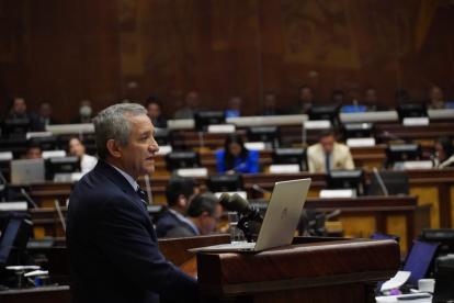 Patricio Carrillo fue censurado por la Asamblea Nacional en febrero de 2023 por incumplimiento de funciones.