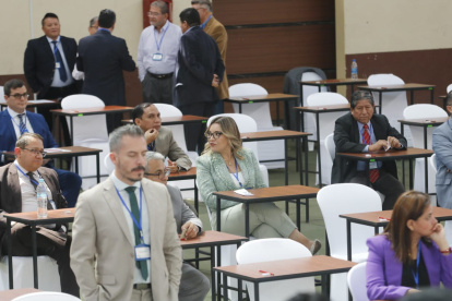 Semivacío lucio el sitio que fue elegido como sede de la prueba escrita del concurso de contralor.