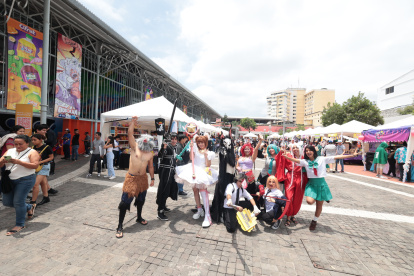 Los cosplayers fueron los que le ponían color y diversión al Budokan 2023