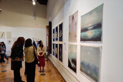 Apertura. La muestra contó con un gran número de público durante su inauguración del pasado 22 de septiembre en la Universidad de Alcalá de Henares.