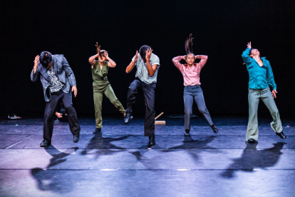 Actos. Uno de los ensayos previos del viaje a Santo Domingo.