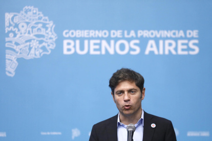 El gobernador de Buenos Aires, Axel Kicillof.