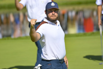 Tyrrell Hatton fue uno de los puntos claves de Europa para el título.