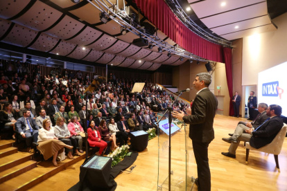 El director del Servicio de Rentas Internas, Francisco Briones, en la presentación de las nuevas herramientas de control.