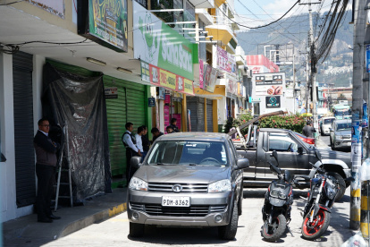 Sitio. En este establecimiento comercial se perpetró el robo registrado durante la madrugada del lunes