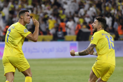 Ronaldo encaminó al Al Nassr para que se quede con los 3 puntos.