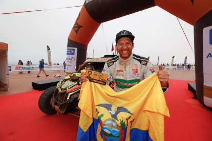 El piloto Sebastián Guayasamín competirá por tercera ocasión consecutiva en el exigente rally de Marruecos.