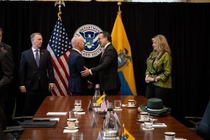 En su reciente gira por Estados Unidos, Manrique se reunió con autoridades del gobierno de Joe Biden.