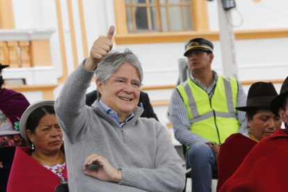 El primer mandatario, Guillermo Lasso, se ausentará del país por siete días