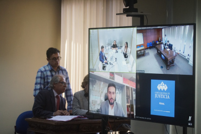 Diligencia. En la Corte Nacional se desarrolló la audiencia de recusación en contra de Walter Macías.