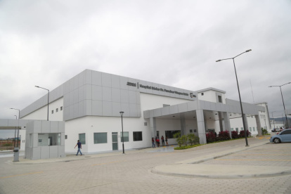 El nuevo Hospital "Francisco Vásquez Balda, del cantón Pedernales, provincia de Manabí.