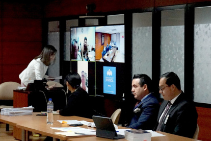 Diligencia. La audiencia de apelación se realizó este miércoles 4 de octubre.