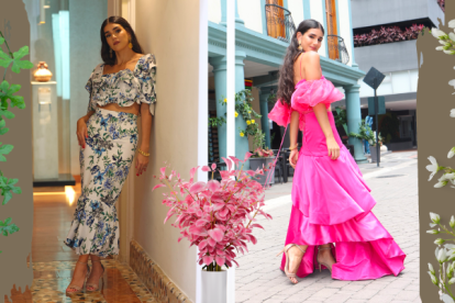 "Me gusta mucho la línea de noche, y estoy empezando de a poco los diseños de novia. Lo que me inspira es resaltar las siluetas".