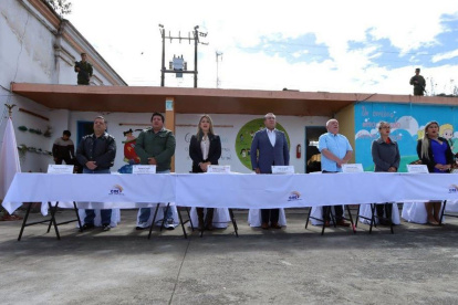 Acto. El pasado 24 de septiembre se hizo un simulacro en Calacalí.