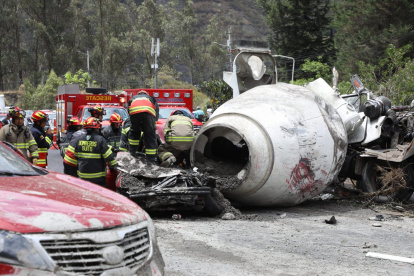 Bomberos. Tres personas murieron producto del siniestro