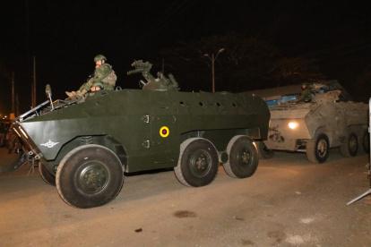 Tras la revuelta, ayer entraron hasta tanquetas a la Penitenciaría.