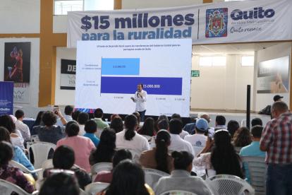 En Tumbaco se entregaron los acuerdos a las 33 parroquias rurales