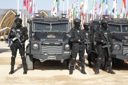 La ciudad de Marrakech, una de las zonas afectadas hace un mes por un devastador terremoto que causó casi 3.000 muertos