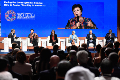 Las Reuniones Anuales de 2023 del Grupo del Banco Mundial y el Fondo Monetario Internacional se realizan desde este 9 de octubre en Marruecos.