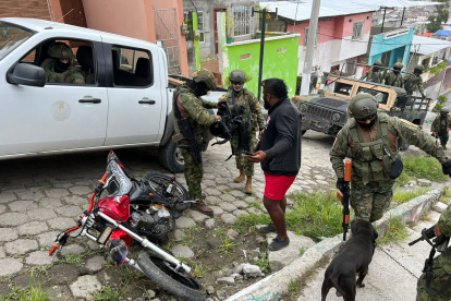 Operativo militar ejecutado en Carchi.