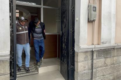 Riobamba. El implicado fue detenido el pasado lunes.