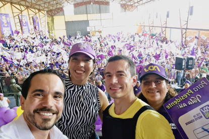 Daniel Noboa a priorizado los recorridos y la campaña en las redes sociales