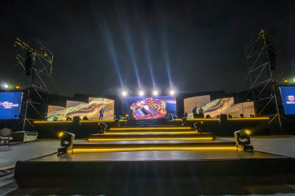 Evento en el estadio de Barcelona