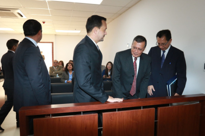 Diligencia. La audiencia se ha previsto que se realice en el segundo piso del Complejo Judicial norte.