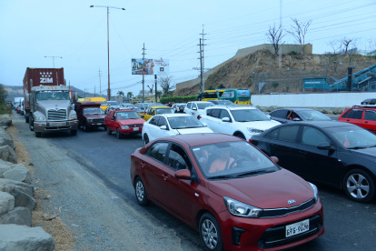 Vía. El MTOP está a cargo de la av. León Febres-Cordero, sector Daule.