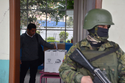 Las Fuerzas Armadas estará a cargo de la seguridad interna de los recintos.