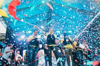 Los presidenciables realizaron sus cierres de campaña el 12 de octubre de 2023.