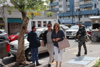 Diligencias. El pasado jueves Verónica Saráuz acudió a la Fiscalía para asistir a varias versiones previstas ese día.