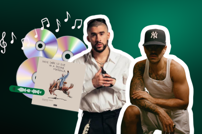 Bad Bunny y Feid cantan juntos Perro negro