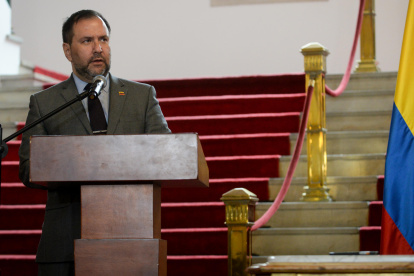 El canciller de Venezuela, Yván Gil.