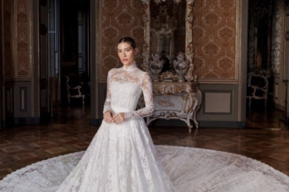 Michelle Salas se casó con Danilo Díaz.