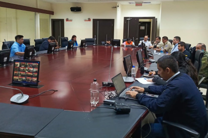 Se encuentra activada la Mesa de Seguridad Electoral.