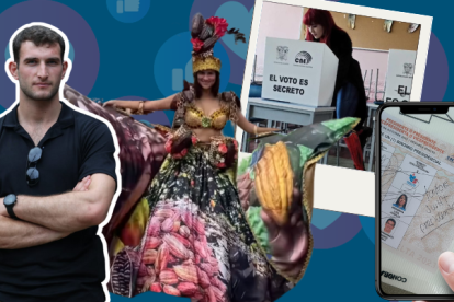 Las redes sociales se llenaron de expresiones creativas durante la jornada electoral del 15 de octubre