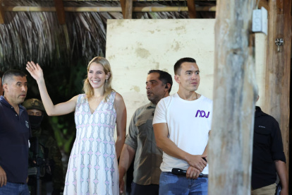 Lavinia Valbonesi será la primera dama de Ecuador.