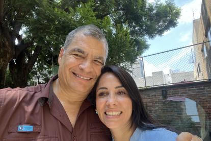 El expresidente culpó a la traición de Moreno y al asesinato de Villavicencio del fracaso del correísmo y de Luisa González en esta contienda electoral